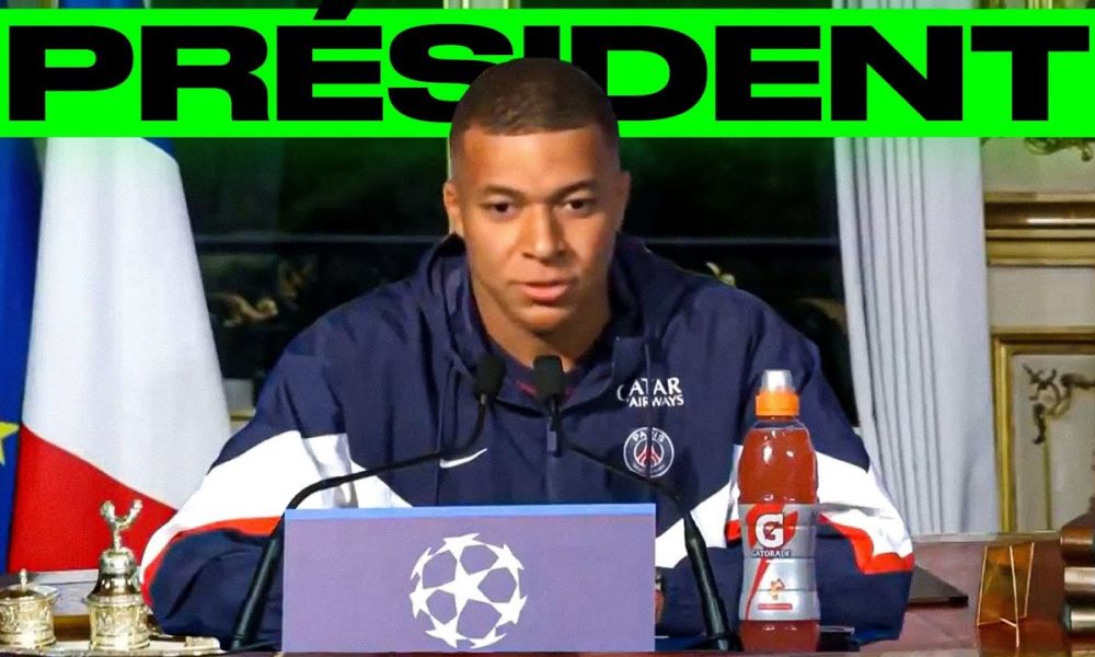 La vidéo de Mbappé qui prend la parole à lÉlysée Le Récap 33