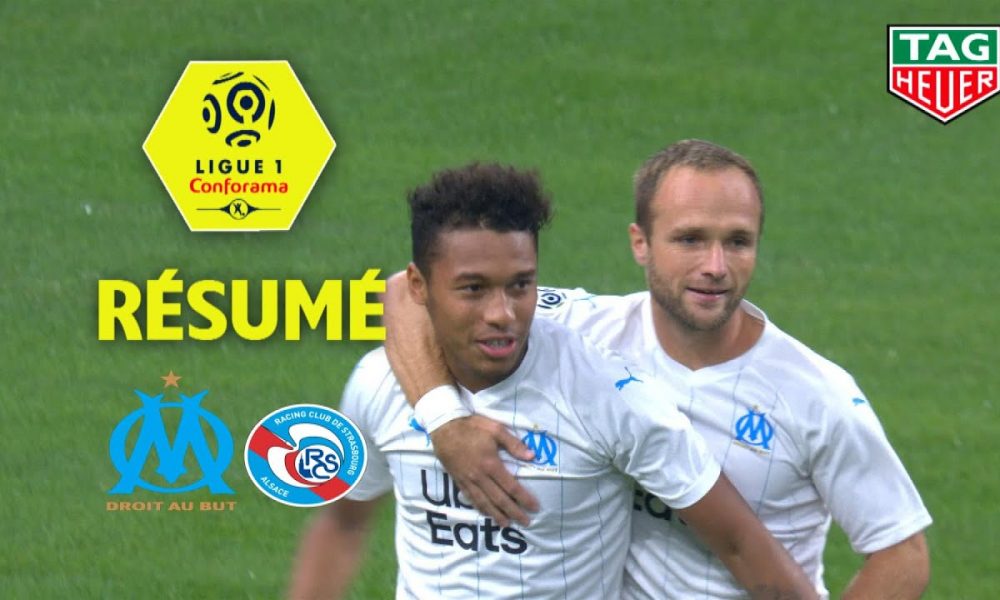 Olympique de Marseille - RC Strasbourg Alsace ( 2-0 ) - Résumé - (OM - RCSA) / 2019-20 - Pause Foot