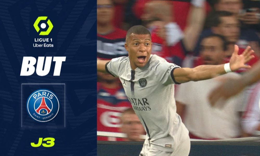 But Kylian MBAPPE (1′ – PSG) LOSC LILLE – PARIS SAINT-GERMAIN (1-7) 22/ ...