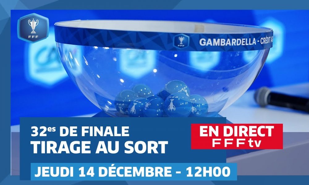 Le Tirage Des 32es De Finale En Direct (12h00) I Coupe Gambardella ...